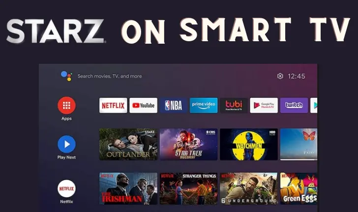 Add STARZ to Your Smart TV